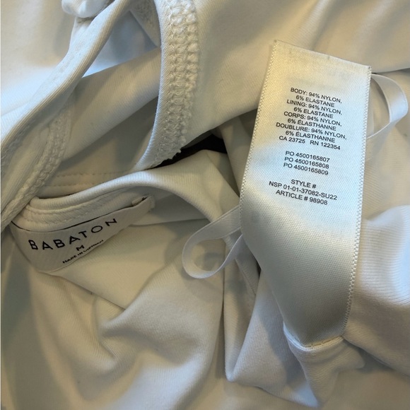 Babaton White Halter Bodysuit - Picture 3 of 5